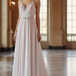 Oyisha NWTJeweled Rhinestone Maxi Long Gown Dress Wedding Prom Size 14‎ Ball White Photo 0