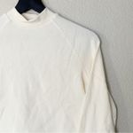 Madewell Tops Womens Waffle-Knit Long-Sleeve Crewneck Tee Ivory Size XXS NEW Photo 2