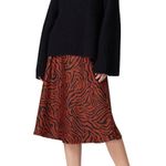 SWEET BABY JAMIE Black Knit Acrylic Wool Blend Oversized Bell Sleeve Sweater S Photo 0