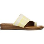 NWT ZODIAC Giada Slide Sandal Yellow SZ Photo 1