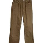Clane brown dye boot cut denim jeans 11111 Photo 0