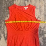 London Style Women’s  Orange/Red Sleeveless Dress Photo 4
