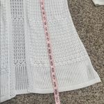 Charter Club  Open-Front white Knit crochet cardigan swim coverup Photo 5