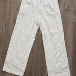 Princess Polly White Linen Pants Photo 3