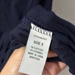 A'Gaci ‎ Women Navy blue blouse size small Photo 4