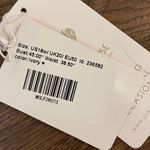 JJ's House NWT JJ’s House A-line V-Neck Mini Chiffon Homecoming Dress Ivory Ruffle sz 18W Photo 9