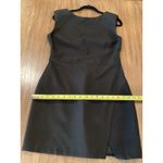 Likely Revolve  Amari black boat neck ruched sleeveless mini dress 10 Photo 5