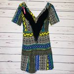 Anthropologie  Plenty By Tracy Reese New Moon Dress Size Small Blue Green Boho Photo 9