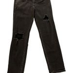 Hollister  distressed mid rise super skinny jeans size 31x26 Photo 0