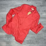 Michael Kors Nwt michael  flaminco pink long sleeve button front blazer jacket 8 Photo 0