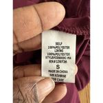 Pinkblush  Dress Size Small Maternity Burgundy Lace Maxi Long Overlay Photo 5