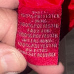 Maurice's Vintage  Red Puffer Quilted Vest Women's Small Medium Photo 4