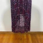 EXPRESS  tapestry hi low long dress XS Photo 6
