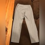 Elie Tahari   Gray And Light Blue Stripes Wide Leg Size 10 Photo 1