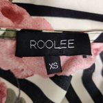 Roolee Black and Pink Floral Dress Size XS Floral Wedding Guest Dress Photo 4