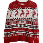 Charter Club sweater, women’s size, medium, animal, print, knit Photo 0