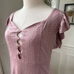 Joyfolie Priya Dress Mauve $100 XL Pink Photo 4