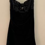 NWT vintage deb mini black dress with sequins bow detail size M Size M Photo 0