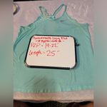 Nike  Dri-fit tank top with keyhole cut out, baby blue color, size large, sheer Photo 4