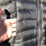 CB Sports Black Down Puffer Long Packable coat/Jacket S Photo 2