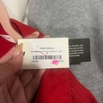 Boutique Red denim romper Photo 2