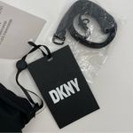 DKNY NWT $78 Convertible Bandeau Bikini Top Black Size XXL Sporty Ruched Photo 7