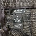 B. Wear  Charcoal Gray/Black Pencil Dress Skirt Juniors 7 Photo 5