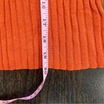 Urban Outfitters  Orange Long Sleeve Ribbed Top Photo 3