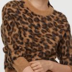 Divided Cheetah print crew neck sweater Photo 0