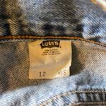 Levi's Vintage Faded Medium Blue Denim Shorts High Rise Red Tag Photo 14