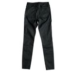 And Now This Black Coated Skinny Jeans Women’s Size 26 Raw High Rise Photo 3