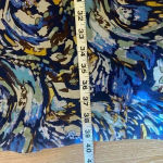 Anthro Moulinette Soeurs Oak Apple 100% Silk Dress Size‎ 12 Blue Photo 11