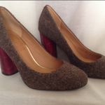 Coach
Sandbordeaux Felt Croc Pump Heel formal classic fall round toe logo $250 Photo 1