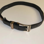 Brighton Leather Belt 90s Vintage Y2K, Black Leather Photo 4