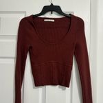Abercrombie & Fitch Ribbed Knit Sweater Photo 0