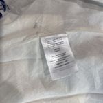 Natural Reflections  Blue/White Checked Cotton Lined Dress w/Raw Hem Size S Photo 4