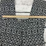 Laundry by Shelli Segal  Black White Straight Leg Pants [Size 6]‎ Photo 2