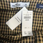 Hollister 5/$25 NWT  Ultra High Rise Gingham Tan Belted Mini Skirt Size Medium Photo 8