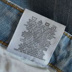 Wrangler High Rise Loose Straight Distressed Light Wash Jeans Size 12 Photo 15