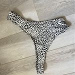 Blackbough Dalmation Dotted Cheeky Bikini Bottoms White black (Medium) beach Photo 1
