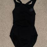 Strappy Dance Leotard Black Size L Photo 0