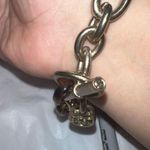 Michael Kors  Tortoise Shell and Gold Tone Link Toggle Closure Bracelet/Anklet 10 Photo 3