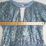 City Chic New! Sparkle Joy Sequin Party Deess - Topaz, size 12 Photo 7