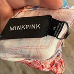 MINKPINK  Last Resort Maxi Dress Multicolored Ibiza Halter Neck M Striped Pattern Photo 3