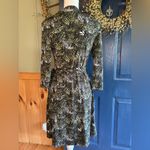 Banana Republic | Zebra Safari Green wrap Dress XS Photo 3