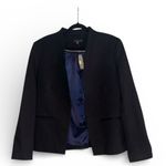 J.Crew  Going-Out Blazer in Stretch Twill Black Size 4T NEW Photo 6