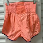 FP Movement by Free People Coral Athletic Shorts with Navy Trim Pink Size XS Photo 3