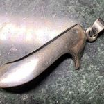 Nine West Vintage 925 Sterling Silver  Lady's Shoe Pendant Photo 0