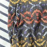 Free People  Linen Blend Tribal Aztec Print Shorts Size 6 Photo 8