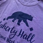 Notre Dame Flaherty Hall shirt Purple Size M Photo 3